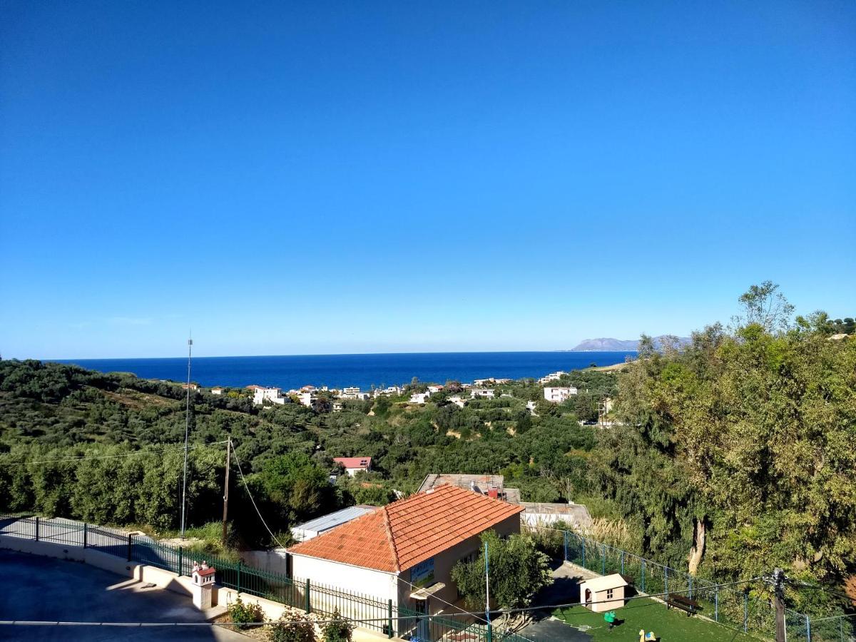 Modern 1-Bedroom With Bbq & Roof Garden Near Beach Stalos Exterior foto