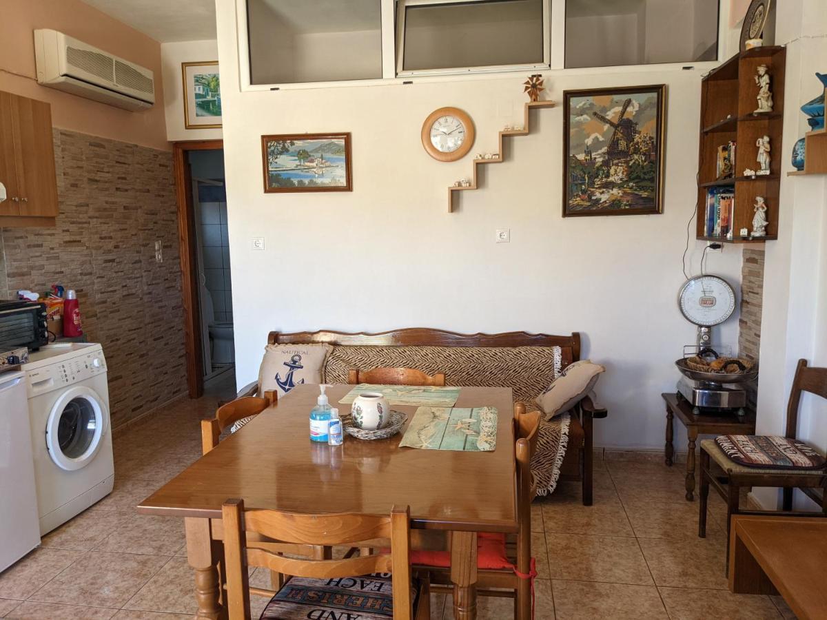 Modern 1-Bedroom With Bbq & Roof Garden Near Beach Stalos Exterior foto