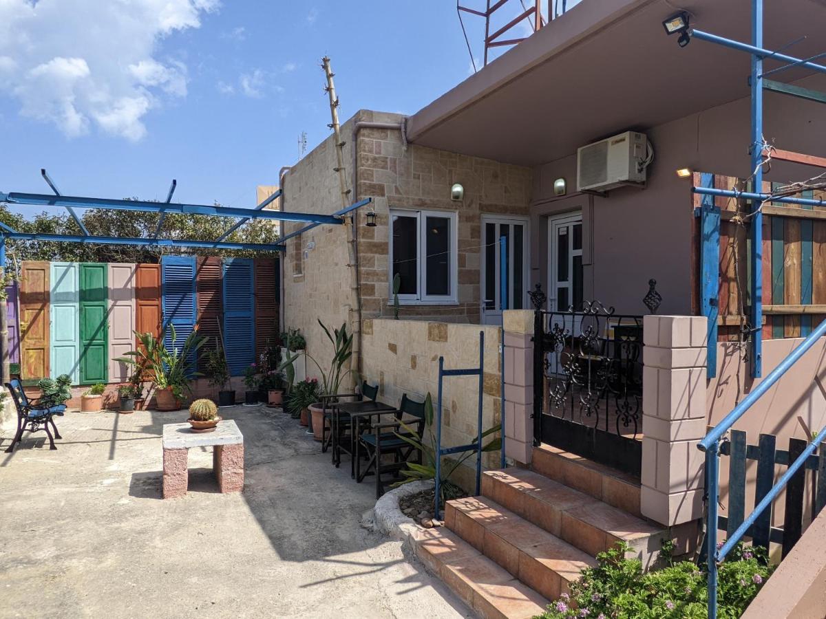 Modern 1-Bedroom With Bbq & Roof Garden Near Beach Stalos Exterior foto